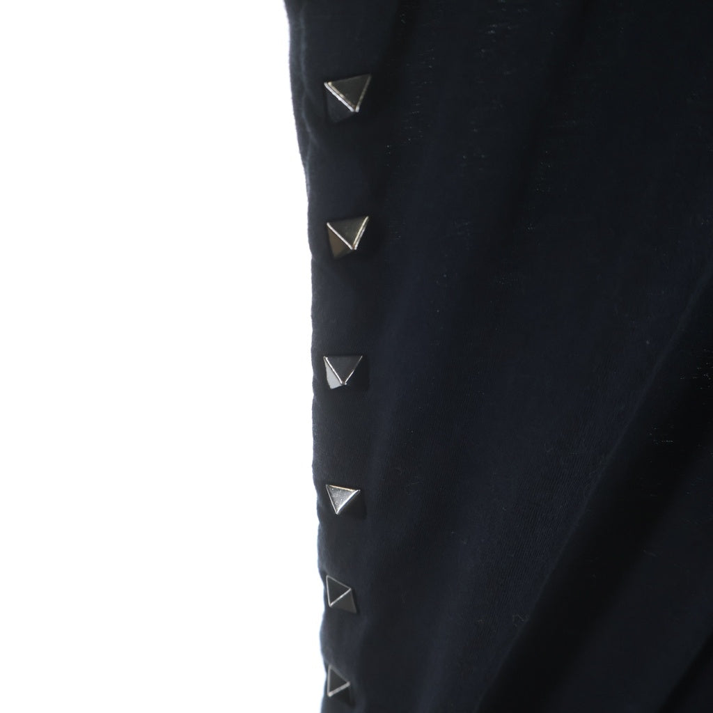 VALENTINO(ヴァレンティノ) Rock Studded T-Shirt ロックスタッズ 半袖Tシャツ ブラック NV3MG04Y3TU