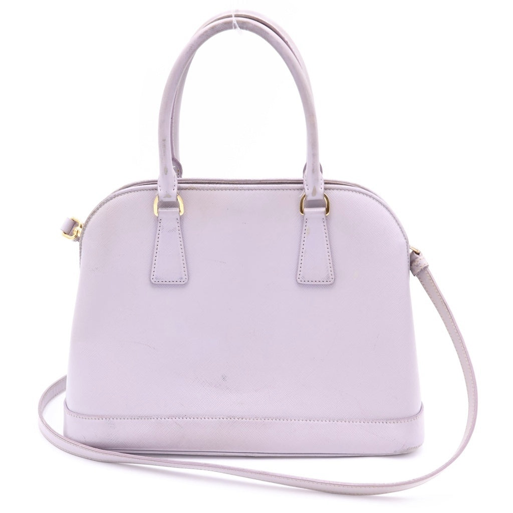 PRADA(プラダ) Saffiano Lux Shoulder Bag サフィアーノ レザー ショルダーバッグ ハンドバッグ 1BA837 レディース