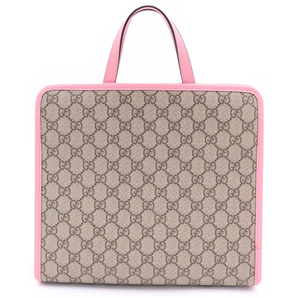 GUCCI(グッチ) GG Supreme 3D Strawberry Hand Bag GGスプリーム ストロベリー ハンドバッグ ベージュ 630589 レディース
