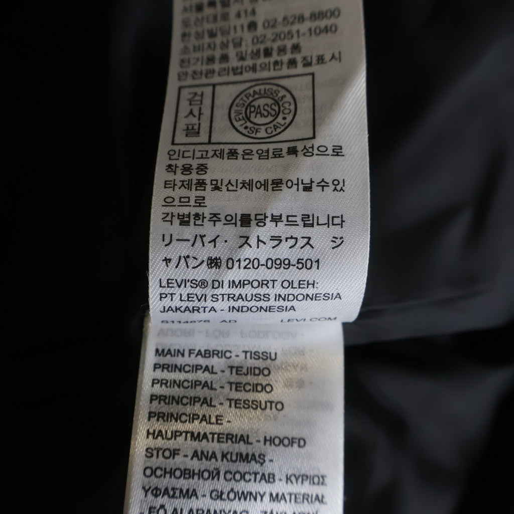 Levi's premium(リーバイスプレミアム) BLACK TYPE2 TRUCKER LEATHER JACKET タイプ2 レザートラッカージャケット ブラック PC9-005ZA-0000
