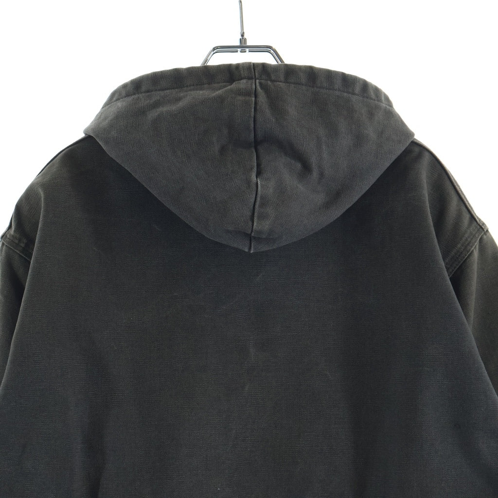 CARHARTT(カーハート) 90S ×Stussy ×Tommy Boy Active Jacket ステューシー トミーボーイ アクティブジャケット ブラウン