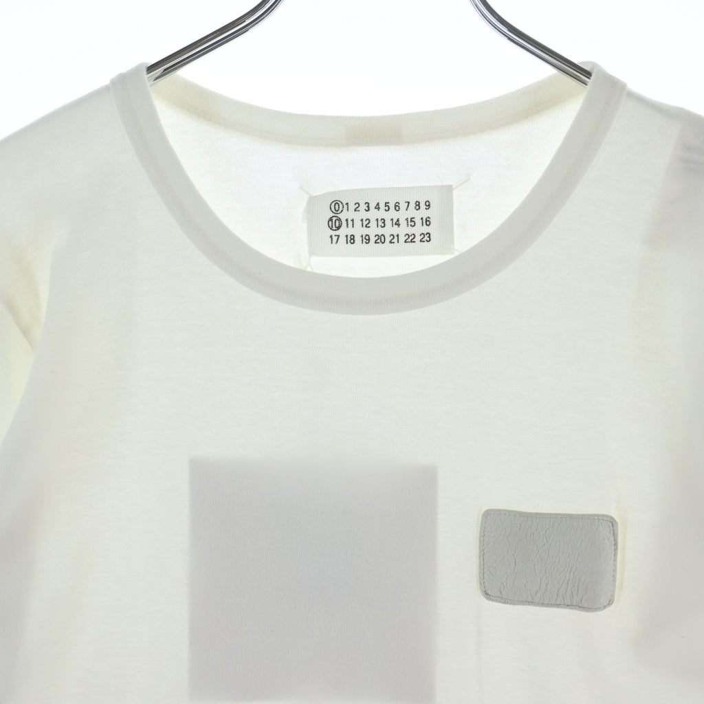 Maison Martin Margiela(メゾンマルタンマルジェラ) 02SS 0 10 ARTISANAL PATCH TEE E02 11X197 アーティザナル パッチ 半袖Tシャツ ホワイト