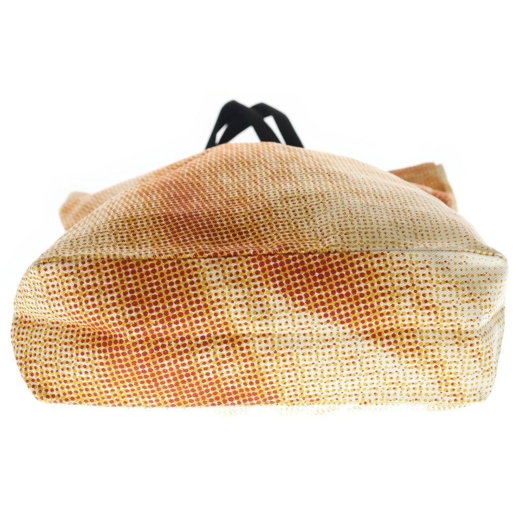 Maison Martin Margiela(メゾンマルタンマルジェラ) 04SS Face Tote Bag フェイス 総柄トートバッグ オレンジ