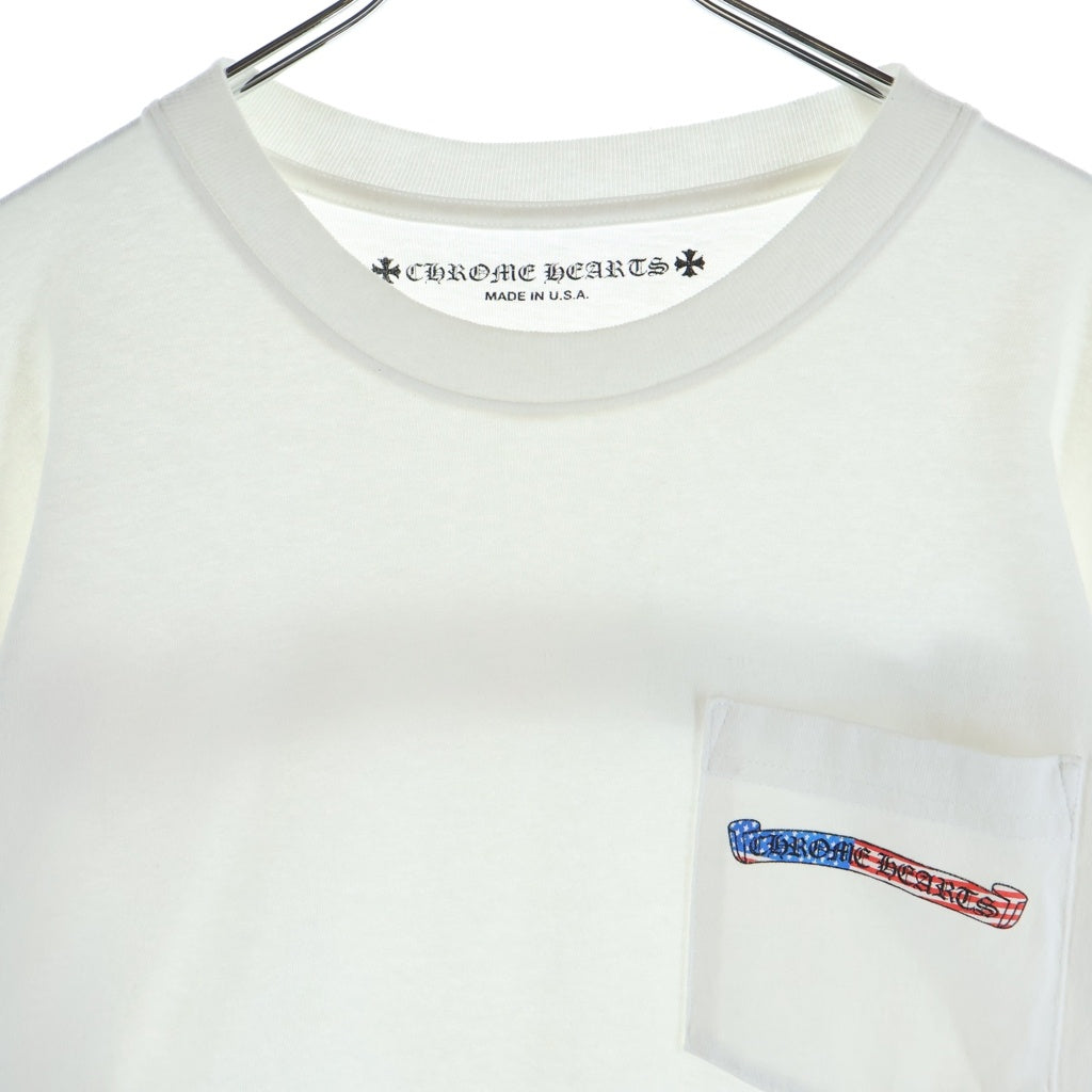 CHROME HEARTS(クロムハーツ) ×MATTY BOY AMERICA L/S T-SHIRT マッティボーイ 長袖Tシャツ ロンT ホワイト
