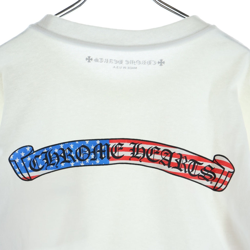CHROME HEARTS(クロムハーツ) ×MATTY BOY AMERICA L/S T-SHIRT マッティボーイ 長袖Tシャツ ロンT ホワイト