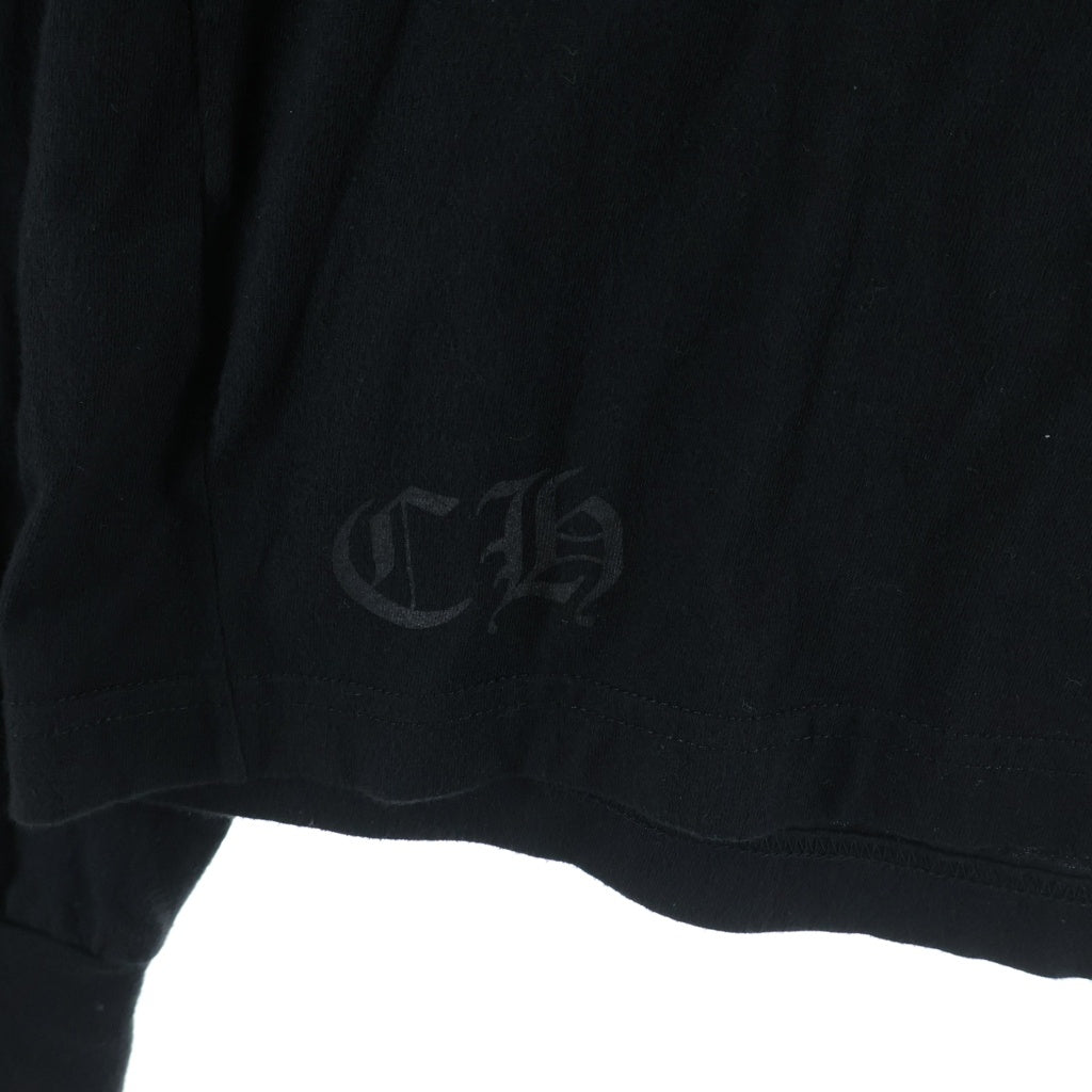 CHROME HEARTS(クロムハーツ) CH L/S T-SHIRT MLTCOL CEM CRS マルチカラーセメタリークロス 長袖Tシャツ ロンT ブラック