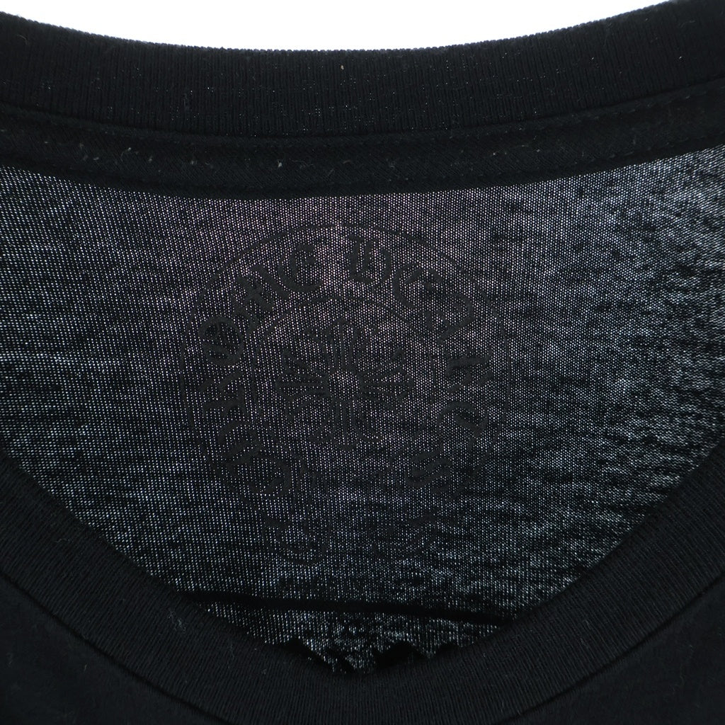 CHROME HEARTS(クロムハーツ) CH L/S T-SHIRT MLTCOL CEM CRS マルチカラーセメタリークロス 長袖Tシャツ ロンT ブラック
