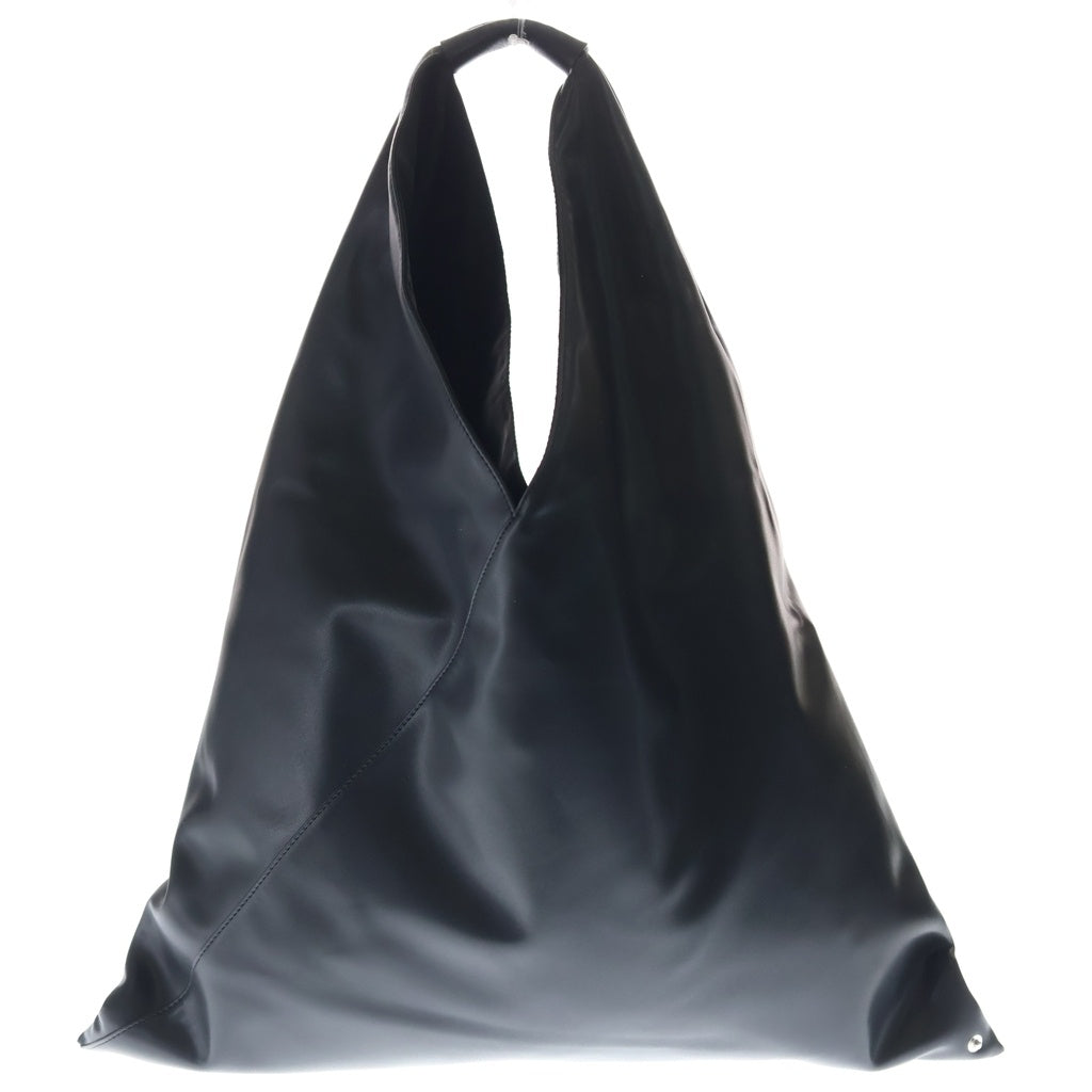 MM6 Maison Margiela(エムエムシックスメゾンマルジェラ) 23AW Leather Japanese Tote Bag ジャパニーズ レザートートバッグ ブラック S54WD0039