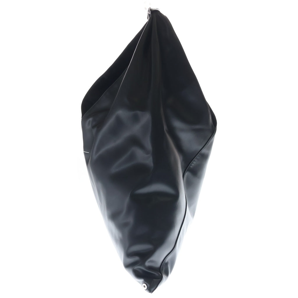 MM6 Maison Margiela(エムエムシックスメゾンマルジェラ) 23AW Leather Japanese Tote Bag ジャパニーズ レザートートバッグ ブラック S54WD0039