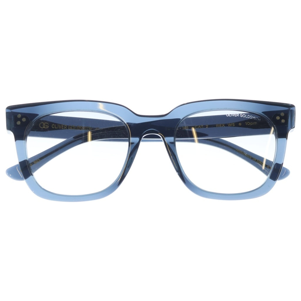 OLIVER GOLDSMITH(オリバーゴールドスミス) REX WS ウェリントンサングラス 眼鏡 アイウェア ブラック