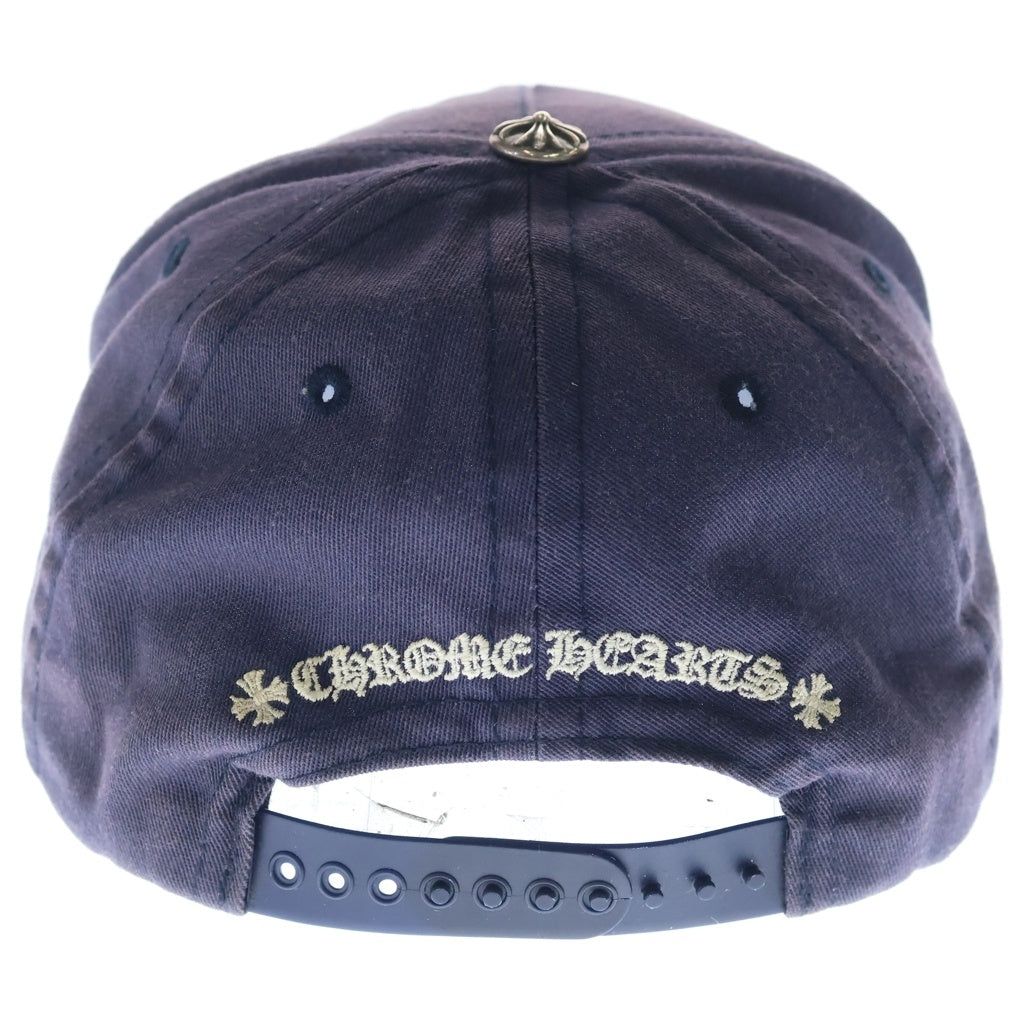 CHROME HEARTS(クロムハーツ) CH TRUCKER CAP CHロゴ刺繍 トラッカーキャップ 帽子 ネイビー