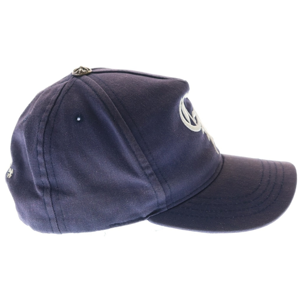 CHROME HEARTS(クロムハーツ) CH TRUCKER CAP CHロゴ刺繍 トラッカーキャップ 帽子 ネイビー