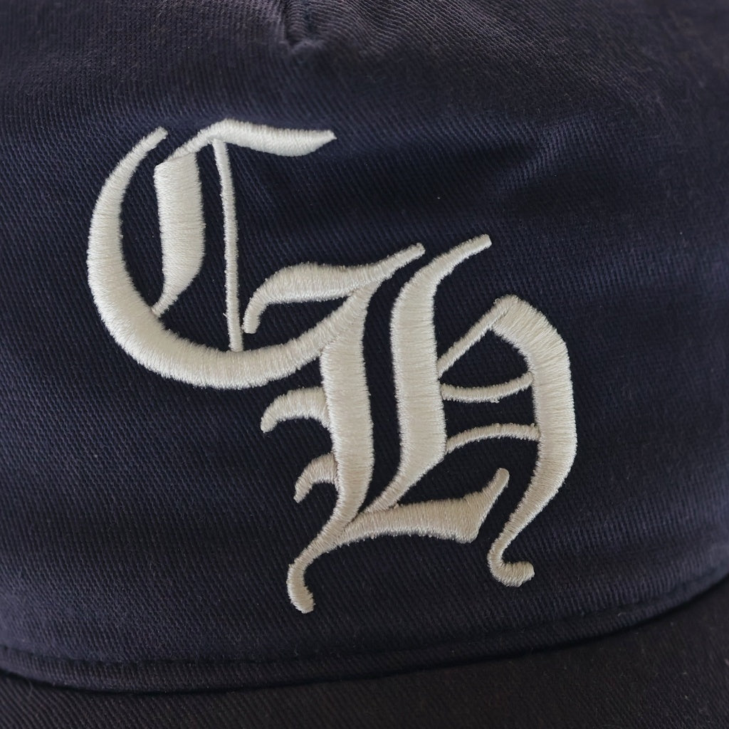 CHROME HEARTS(クロムハーツ) CH TRUCKER CAP CHロゴ刺繍 トラッカーキャップ 帽子 ネイビー
