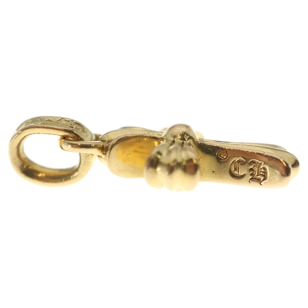 CHROME HEARTS(クロムハーツ) 22K CRS BBYFAT ベイビーファットクロス ペンダントトップ ゴールドBCA037
