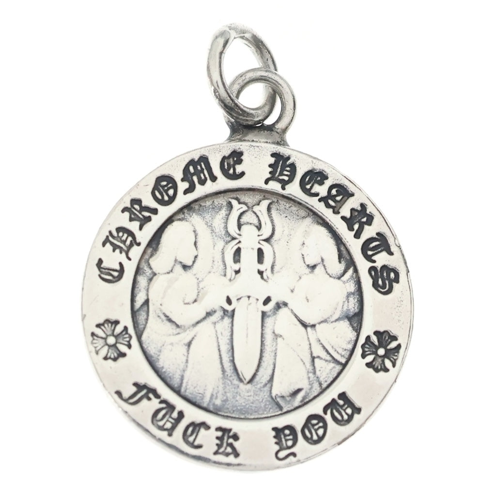 CHROME HEARTS(クロムハーツ) CHRM ANGL MDL V1 エンジェルメダルチャーム ペンダントトップ シルバーBCA229