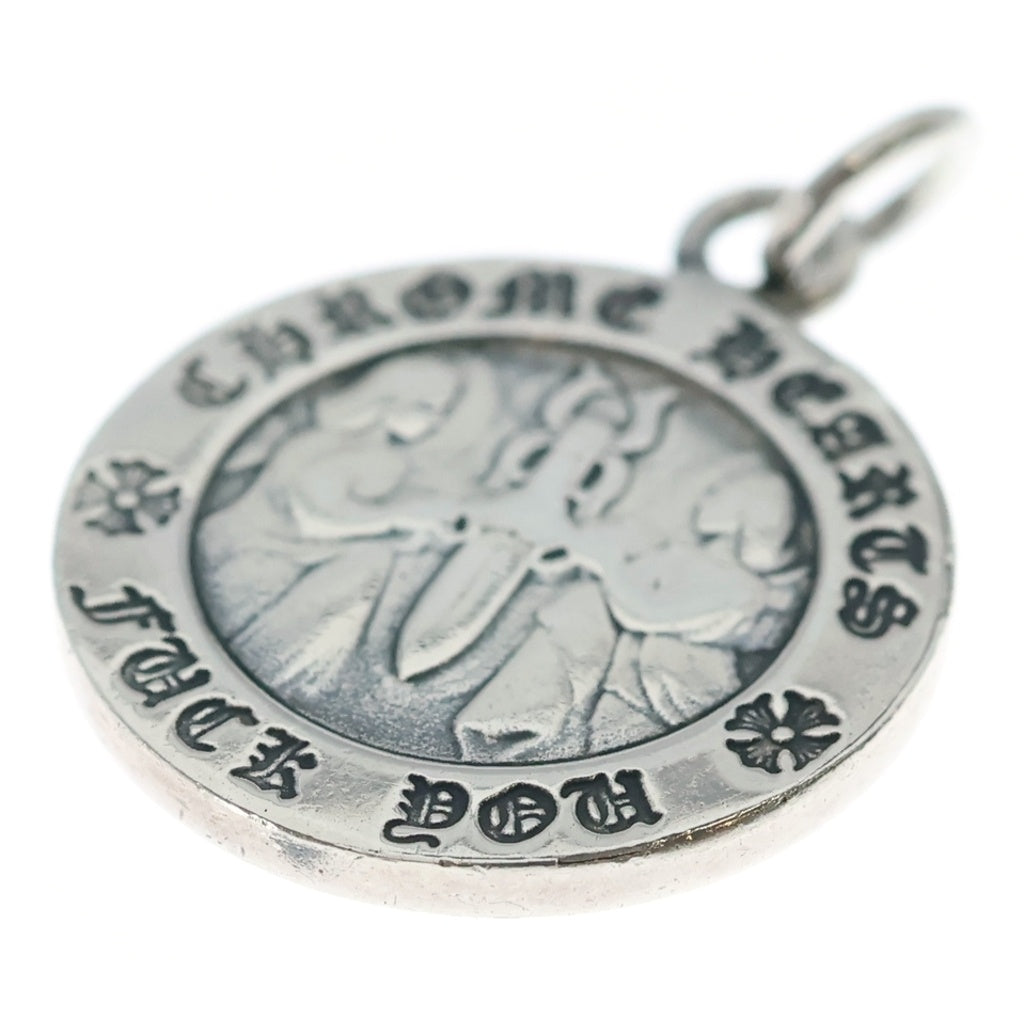 CHROME HEARTS(クロムハーツ) CHRM ANGL MDL V1 エンジェルメダルチャーム ペンダントトップ シルバーBCA229