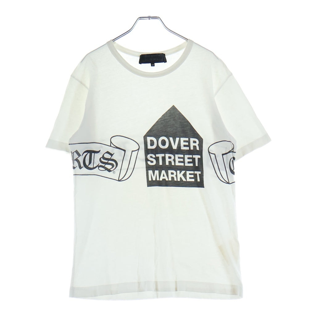 CHROME HEARTS(クロムハーツ) ×COMME des GARCONS DOVER STREET MARKET コムデギャルソン ドーバーストレートマーケット 半袖Tシャツ カットソー ホワイト