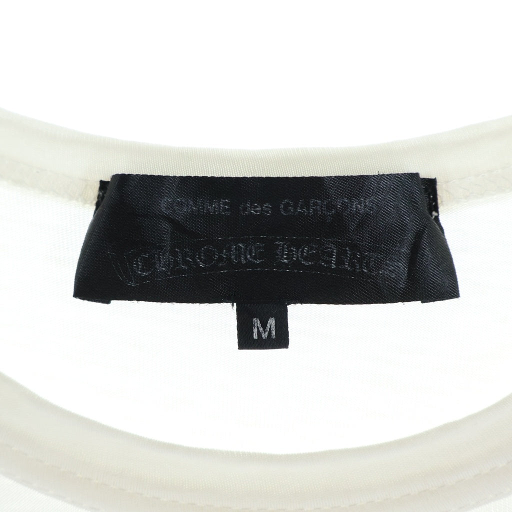 CHROME HEARTS(クロムハーツ) ×COMME des GARCONS DOVER STREET MARKET コムデギャルソン ドーバーストレートマーケット 半袖Tシャツ カットソー ホワイト