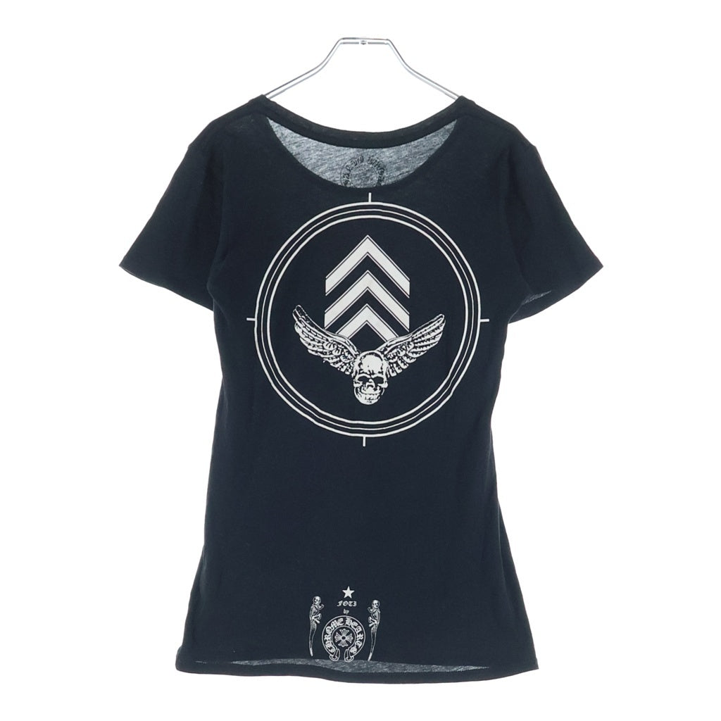 CHROME HEARTS(クロムハーツ) FOTI COLL Horseshoe Print Tee フォティ ホースシュー 半袖Tシャツ カットソー ブラック