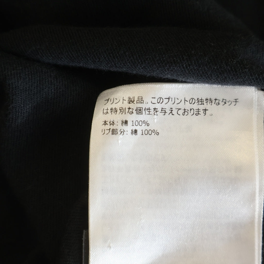 MONCLER(モンクレール) 21AW ×FRAGMENT L/S バックプリント ロングスリーブ 長袖Tシャツ カットソー ブラック G209U8D00003 G209U8D00003