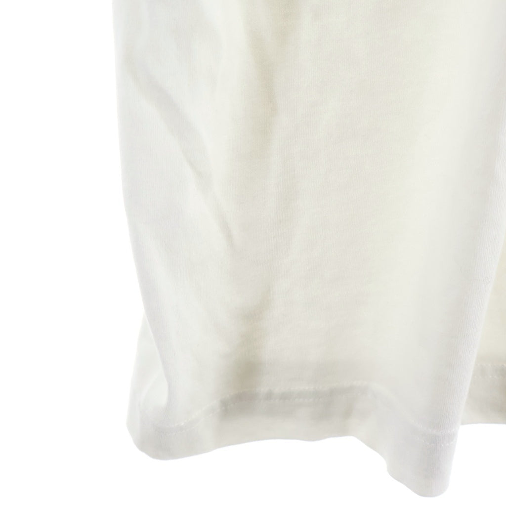 VETEMENTS(ヴェトモン) Only T-Shirt ロゴプリントクルーネック半袖Tシャツカットソー ホワイト UA63TR161W