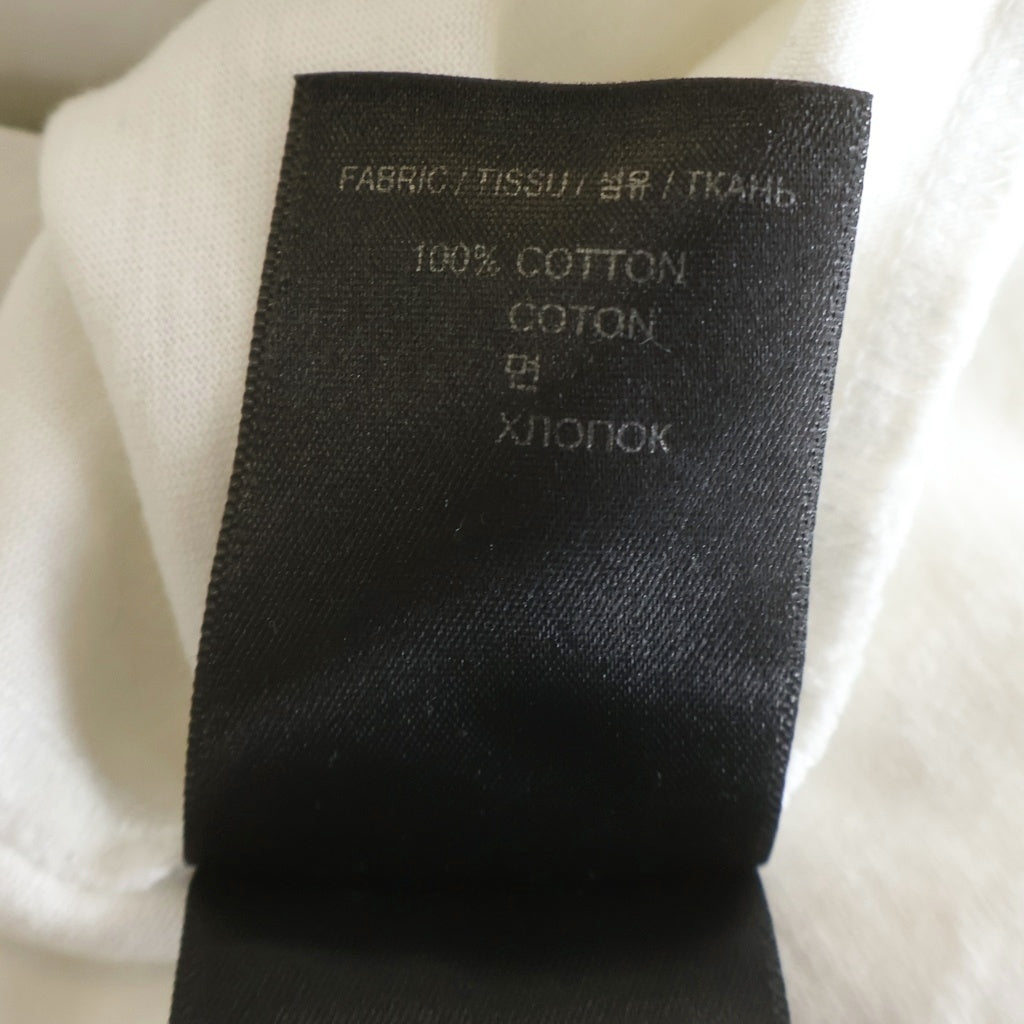 VETEMENTS(ヴェトモン) Only T-Shirt ロゴプリントクルーネック半袖Tシャツカットソー ホワイト UA63TR161W