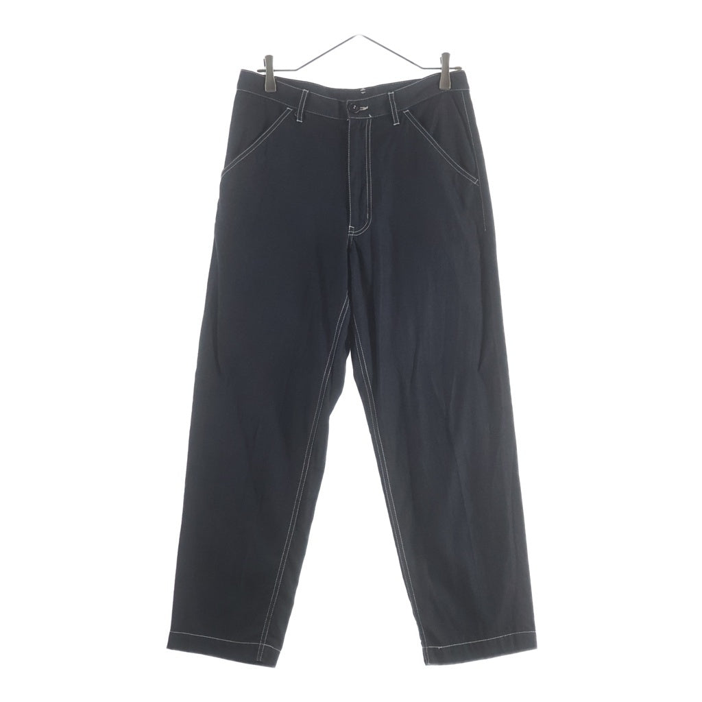 COMME des GARCONS HOMME PLUS(コムデギャルソンオムプリュス) 10SS 1B ホワイトステッチデザイン テーパードパンツ グレー PE-P062 PE-P062