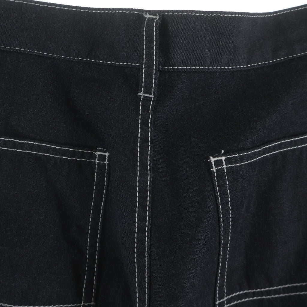 COMME des GARCONS HOMME PLUS(コムデギャルソンオムプリュス) 10SS 1B ホワイトステッチデザイン テーパードパンツ グレー PE-P062 PE-P062