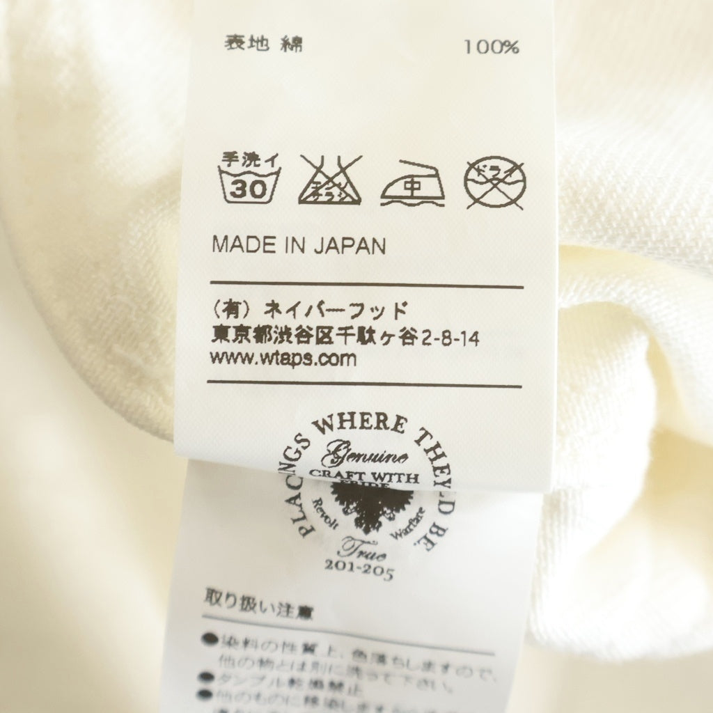 WTAPS(ダブルタップス) 14SS CONCRETE ENVIRONMENT ショップコート ホワイト 141GWDT-JKM01 141GWDT-JKM01