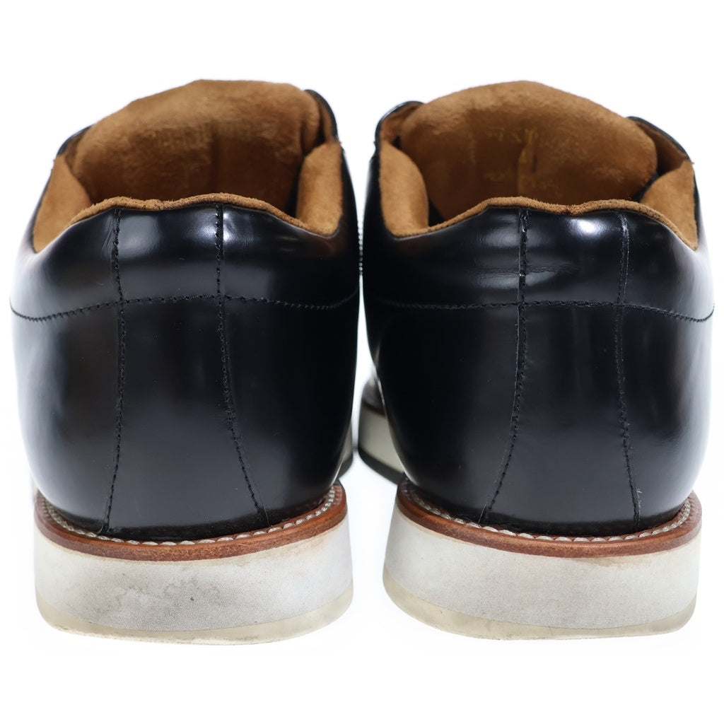 GANRYU(ガンリュウ) Dress Shoes ドレスシューズ ローカット レザー 革靴 ブラック EI-K101-051