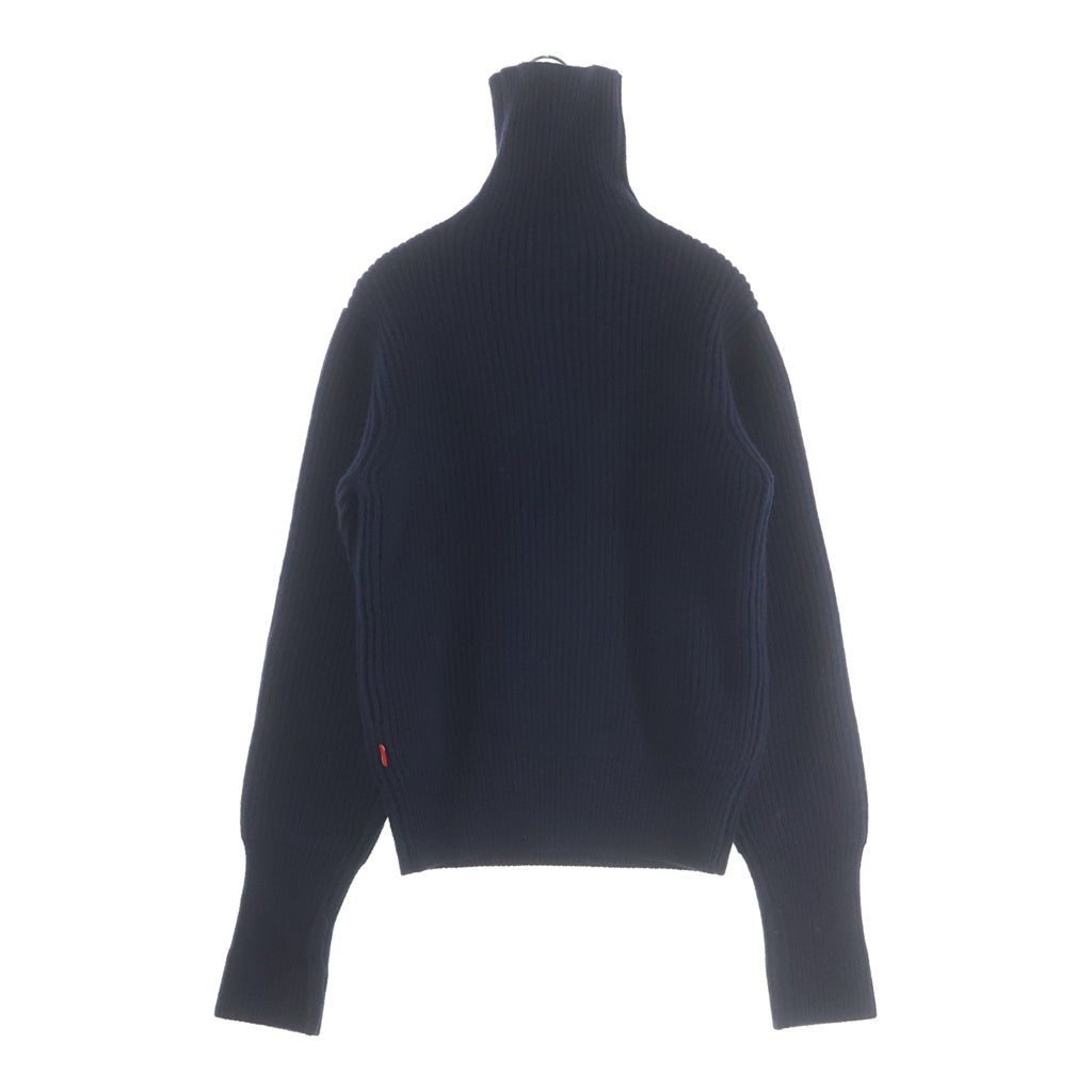 WTAPS ダブルタップス 16AW COMMANDER / SWEATER. WOOL コマンダー セーター ウール ハーフジップ ニット ネイビー 162MADT-KNM03 WTAPS(ダブルタップス) 16AW COMMANDER / SWEATER. WOOL コマンダー