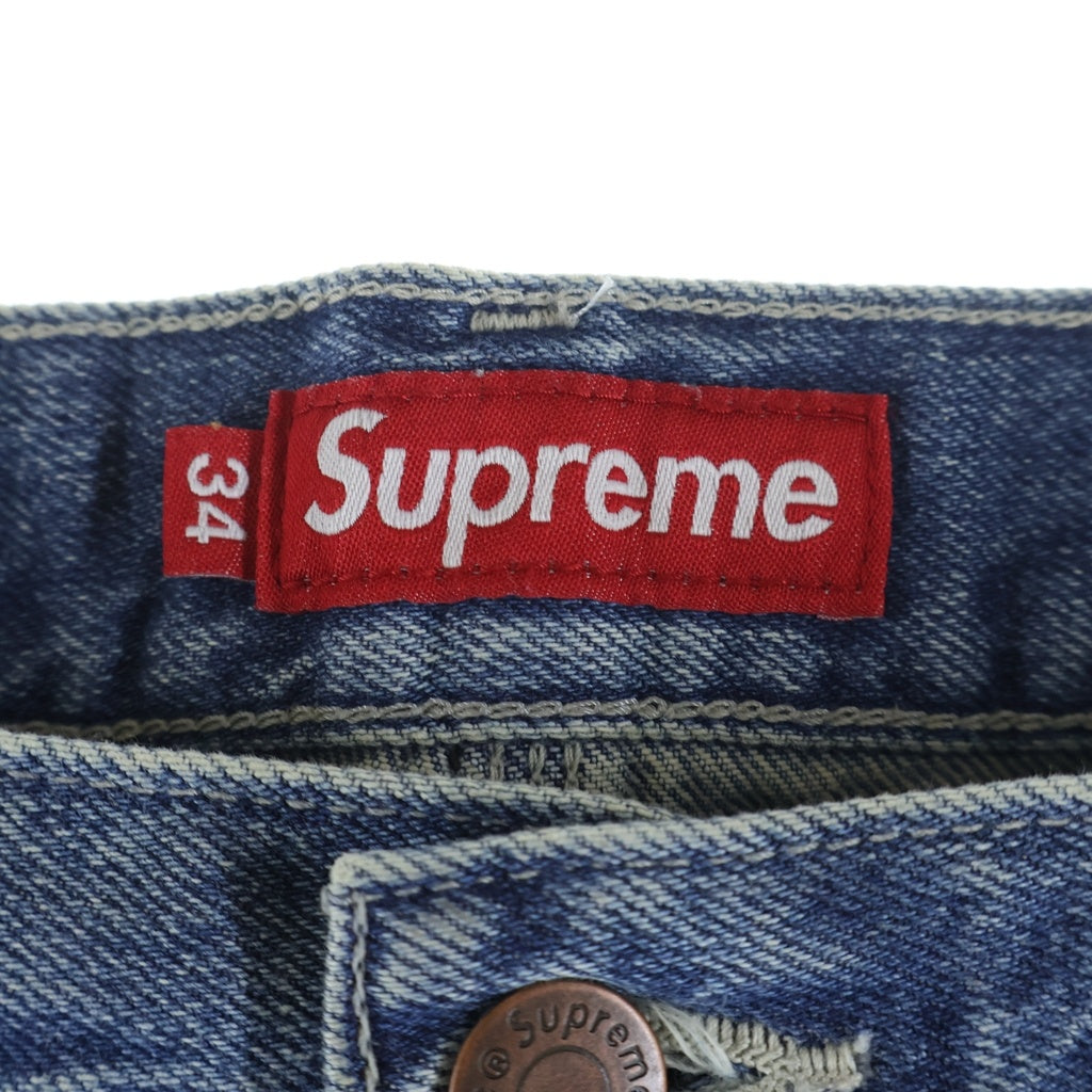 SUPREME(シュプリーム) 26SS Worn Double Knee Denim Painter Jean ウォーン ダブルニー デニムペインターパンツ ジーンズ インディゴ