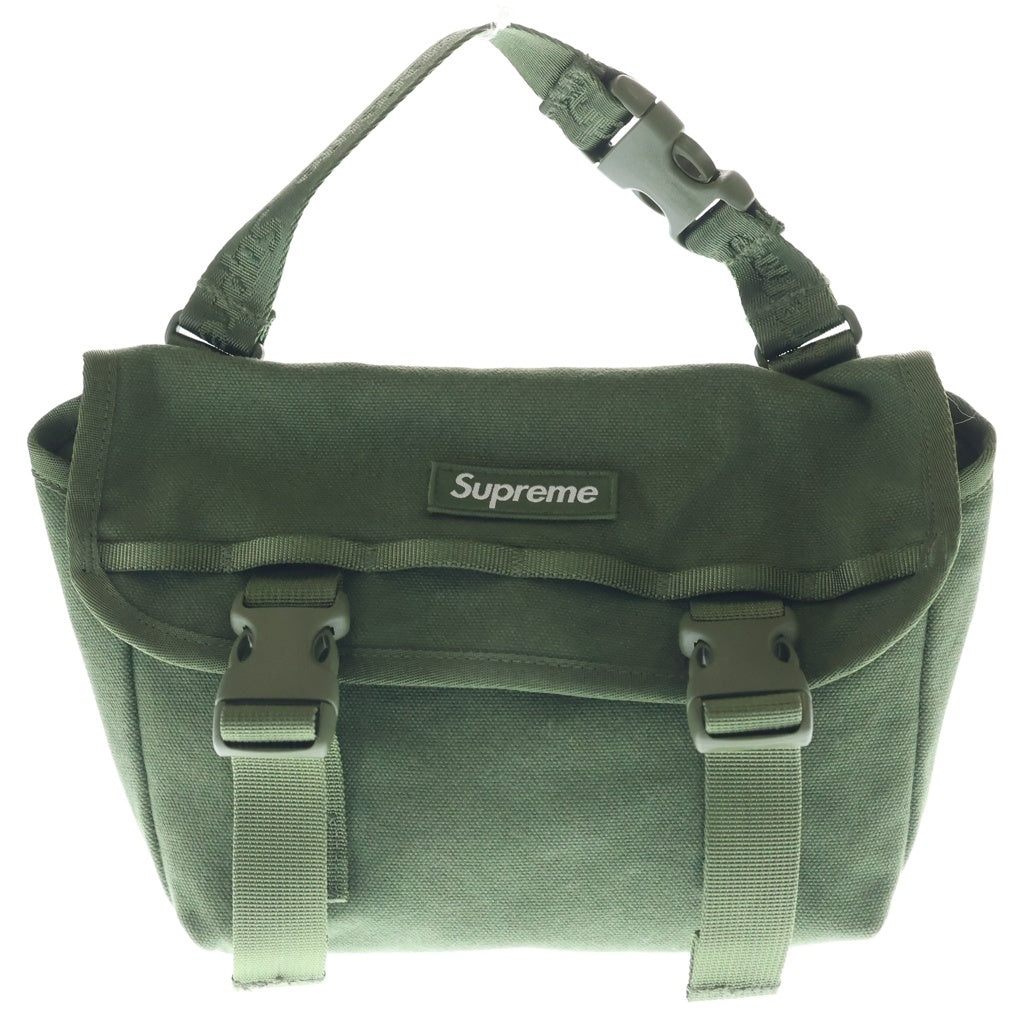 SUPREME(シュプリーム) 25SS Mini Messenger Bag Olive ミニメッセンジャーバッグ カーキ レディース