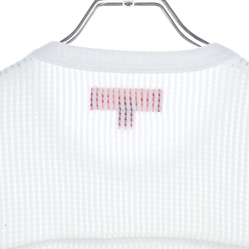 SUPREME(シュプリーム) 25SS Polartec Mesh L/S Football Top ポーラテック メッシュフットボールシャツ 長袖Tシャツ ロンT ホワイト