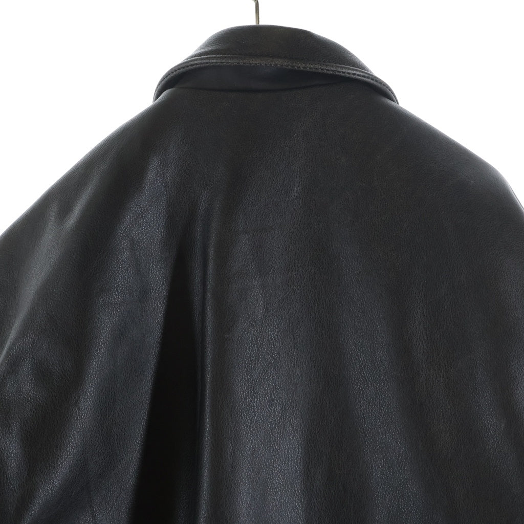 SUPREME(シュプリーム) 25AW Schott Leather Racer Jacket ショット レザーレーサージャケット ブラック