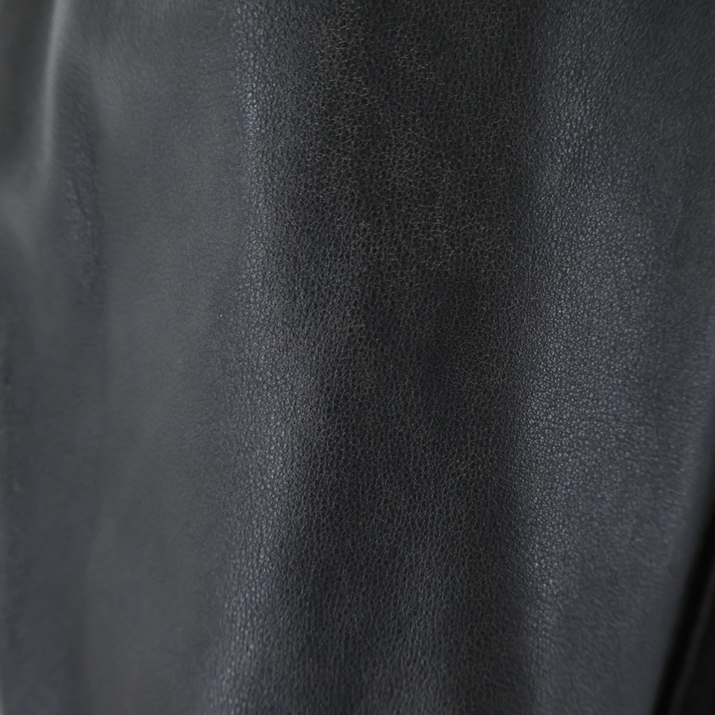 SUPREME(シュプリーム) 25AW Schott Leather Racer Jacket ショット レザーレーサージャケット ブラック