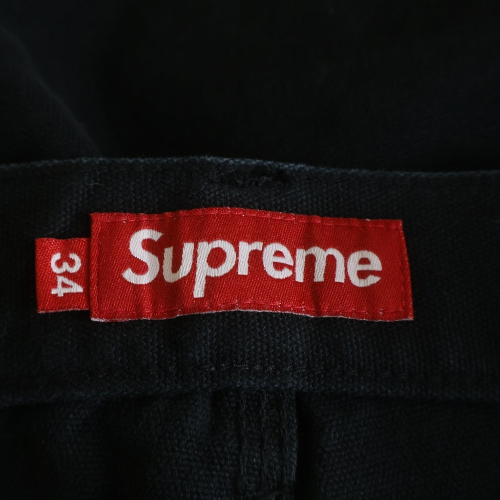 SUPREME(シュプリーム) 24AW Double Knee Painter Pant ダブルニー ペインターパンツ ブラック