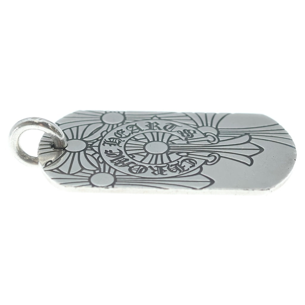 CHROME HEARTS(クロムハーツ) D TAG LRG GOD BLESS ゴッドブレス ラージドッグタグ ペンダントトップ シルバー