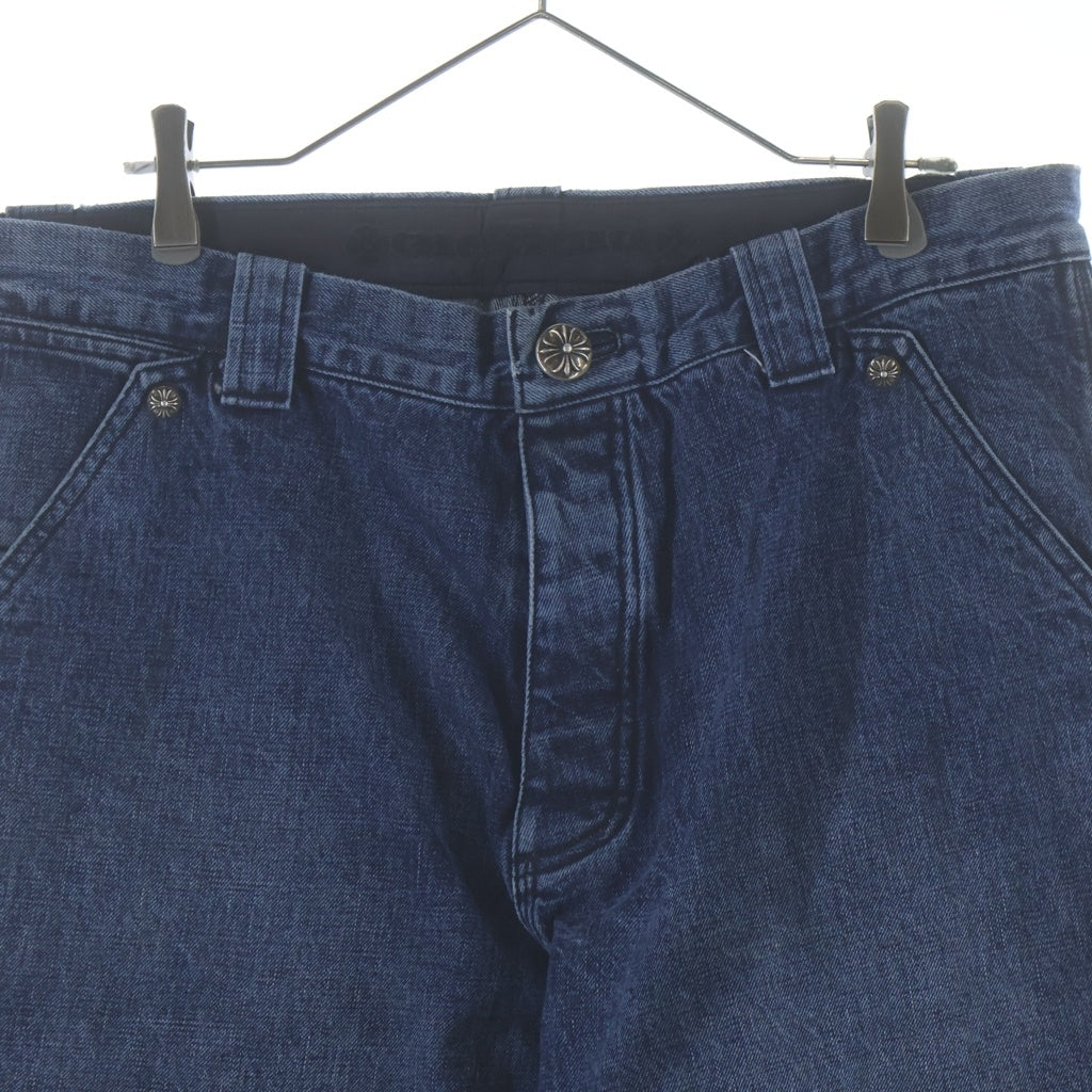 CHROME HEARTS(クロムハーツ) DENIM CARPENTER カーペンター ボタンフライ デニムパンツ インディゴ