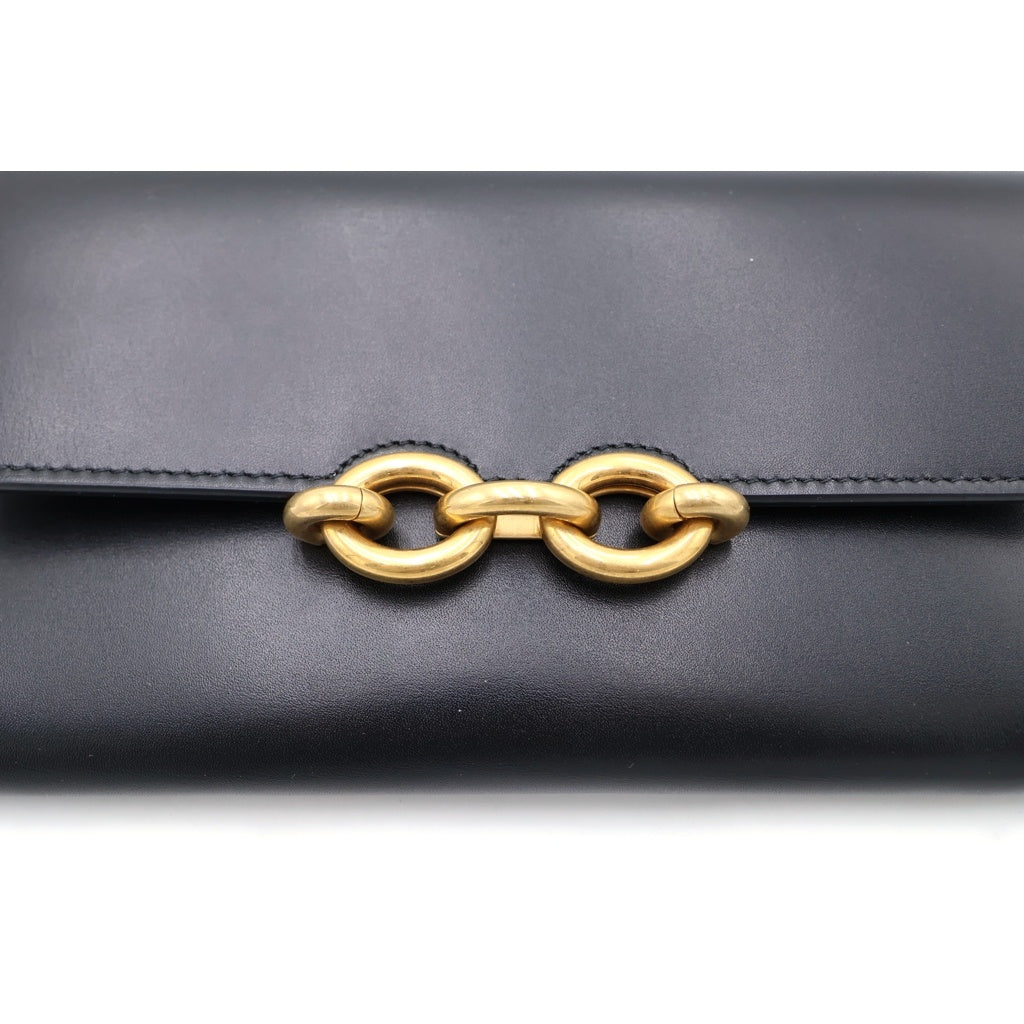 SAINT LAURENT PARIS(サンローランパリ) Le Maillon Chain Wallet Shoulder Bag マイヨン チェーンウォレット ショルダーバッグ ブラック 696608 0SX0W レディース
