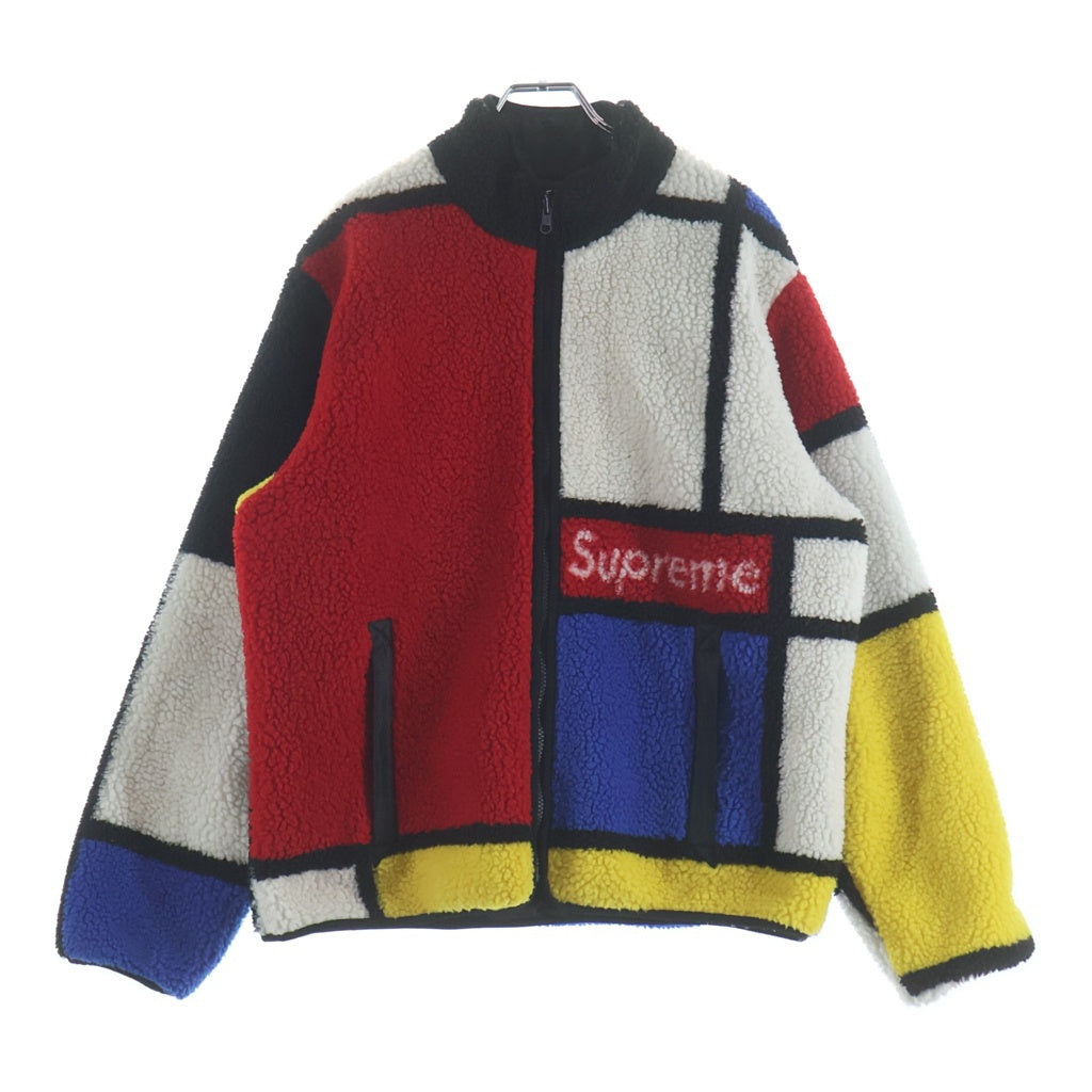 SUPREME(シュプリーム) 20AW Reversible Colorblocked Fleece Jacket リバーシブルカラーブロックフリースジャケット マルチカラー
