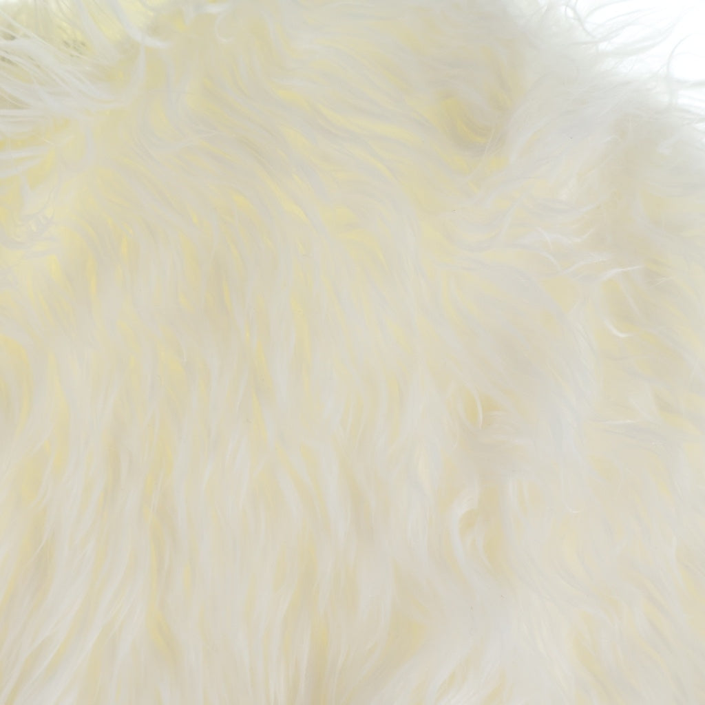 BALENCIAGA(バレンシアガ) FUZZY CREWNECK ファー クルーネック長袖スウェットトレーナー ホワイト レディース