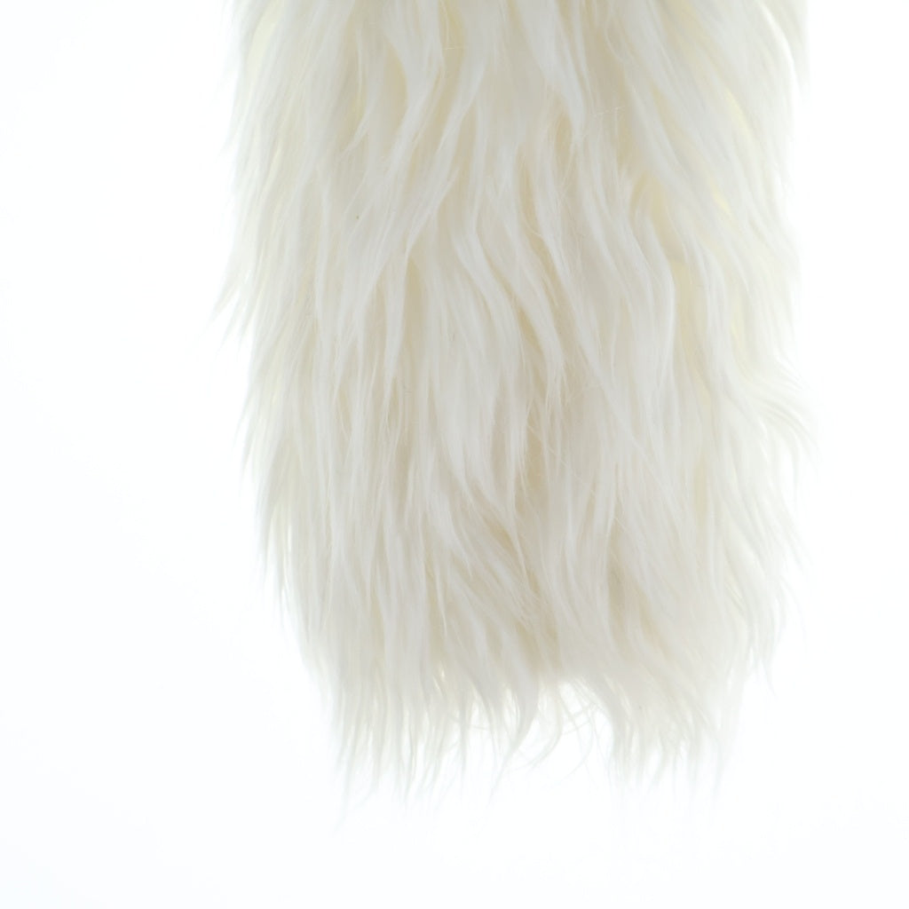 BALENCIAGA(バレンシアガ) FUZZY CREWNECK ファー クルーネック長袖スウェットトレーナー ホワイト レディース