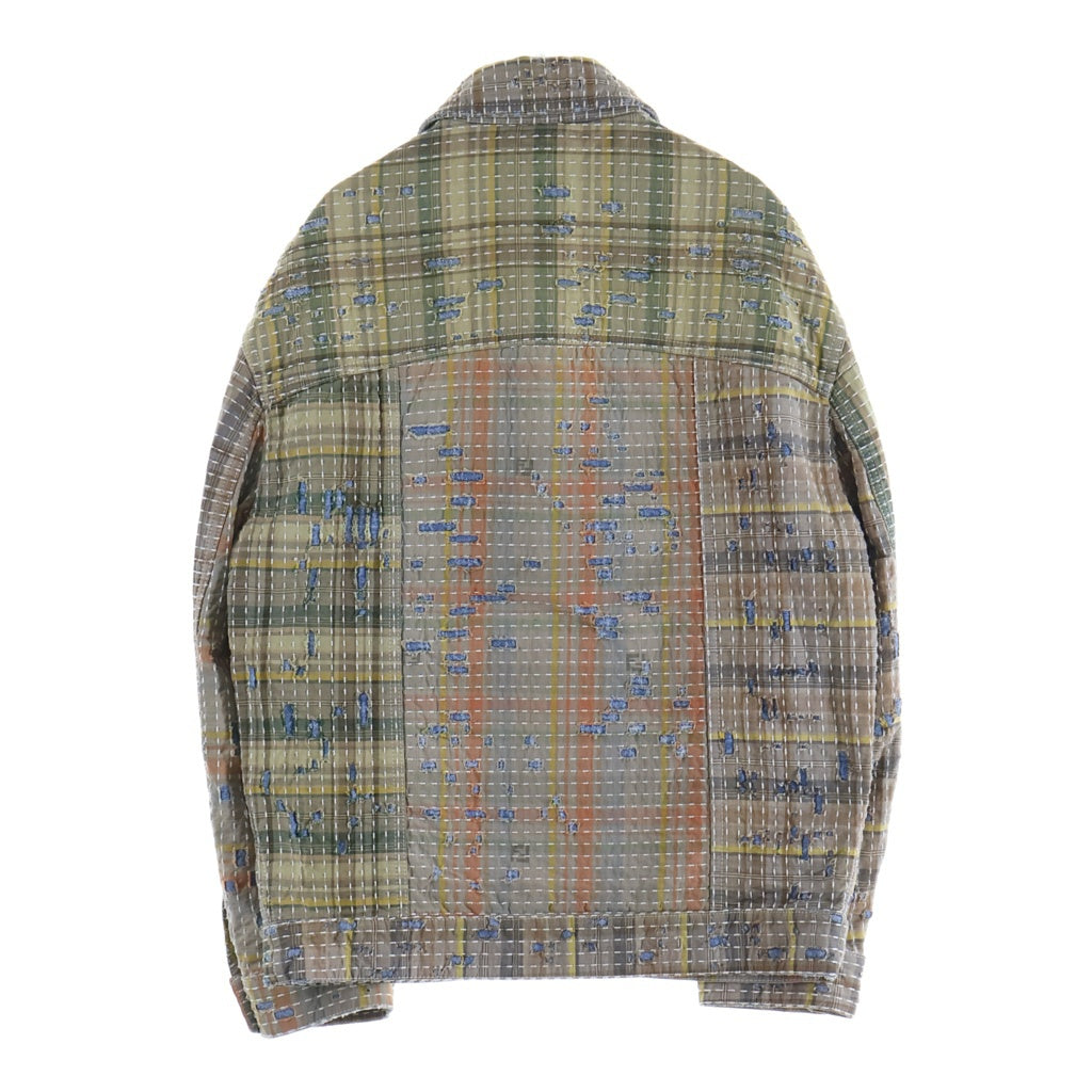 FENDI(フェンディ) PATCHWAORK JACKET FW1374 AUA9 パッチワーク デニムジャケット マルチカラー