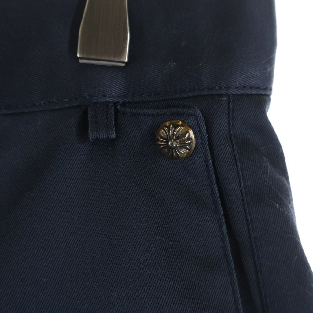 CHROME HEARTS(クロムハーツ) OLD CHINO SHORTS CRS BALL オールド ハーフチノパンツ ショーツ クロスボール ブラック