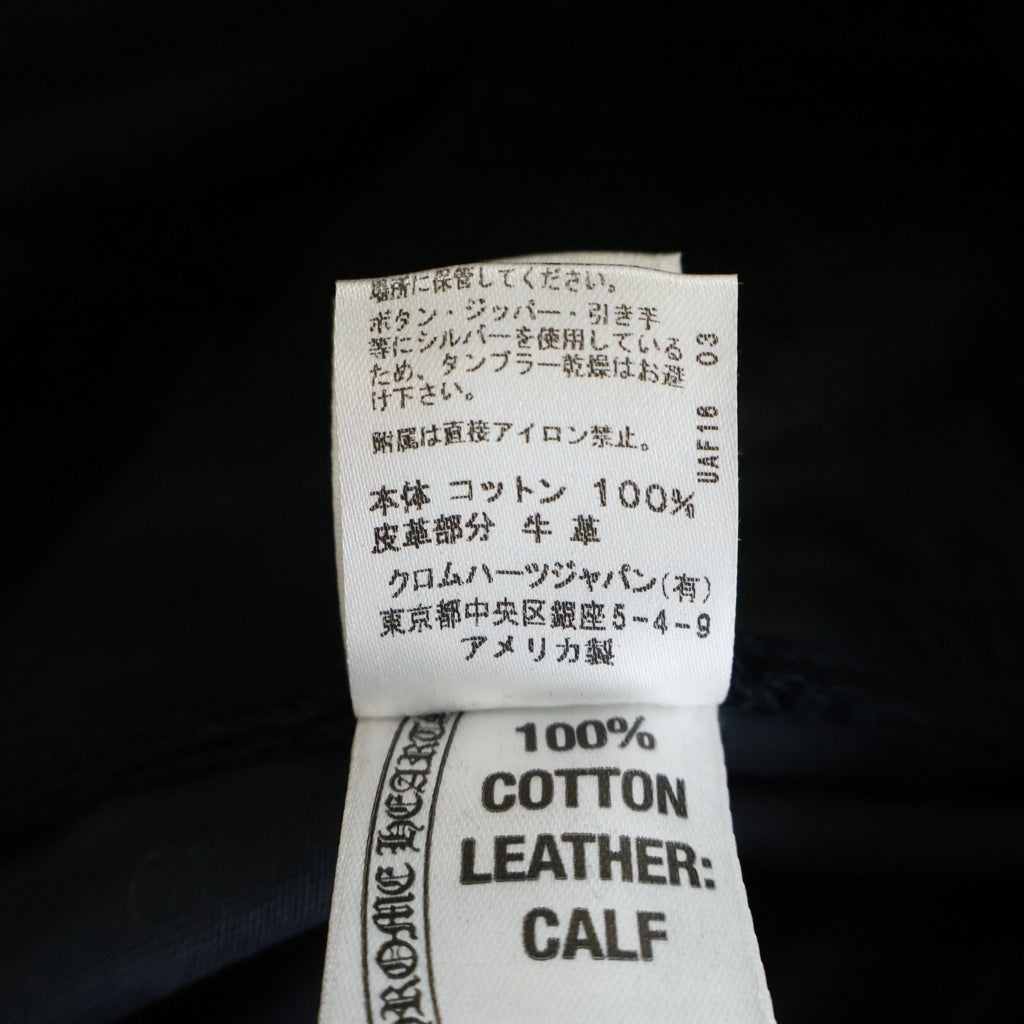 CHROME HEARTS(クロムハーツ) OLD CHINO SHORTS CRS BALL オールド ハーフチノパンツ ショーツ クロスボール ブラック