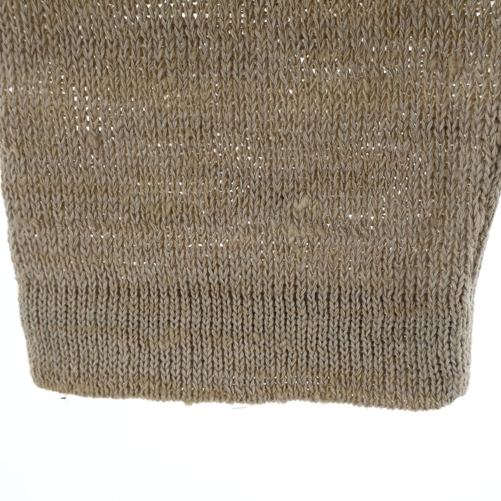 VISVIM(ヴィスヴィム) MARIE BOAT NECK 0121105012002 マリエボートネック長袖ニットセーター ベージュ