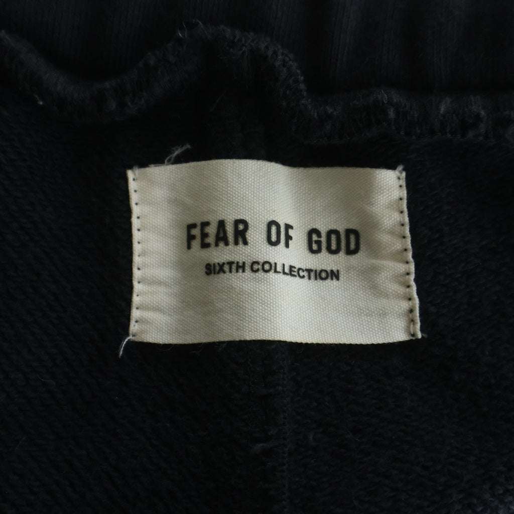 FEAR OF GOD(フィアオブゴッド) SIXTH COLLECTION CORE SWEATPANT 6S19-3006 ドローコード スウェットパンツ ブラック