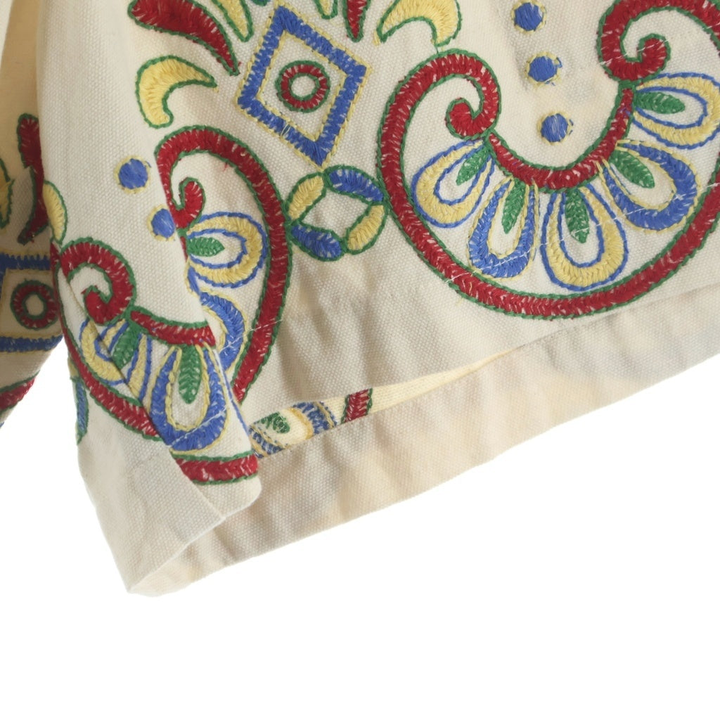 BODE(ボディ) Embroidered Carnival Short MRF22BT009 刺繍 カーニバルショーツ ハーフパンツ ベージュ