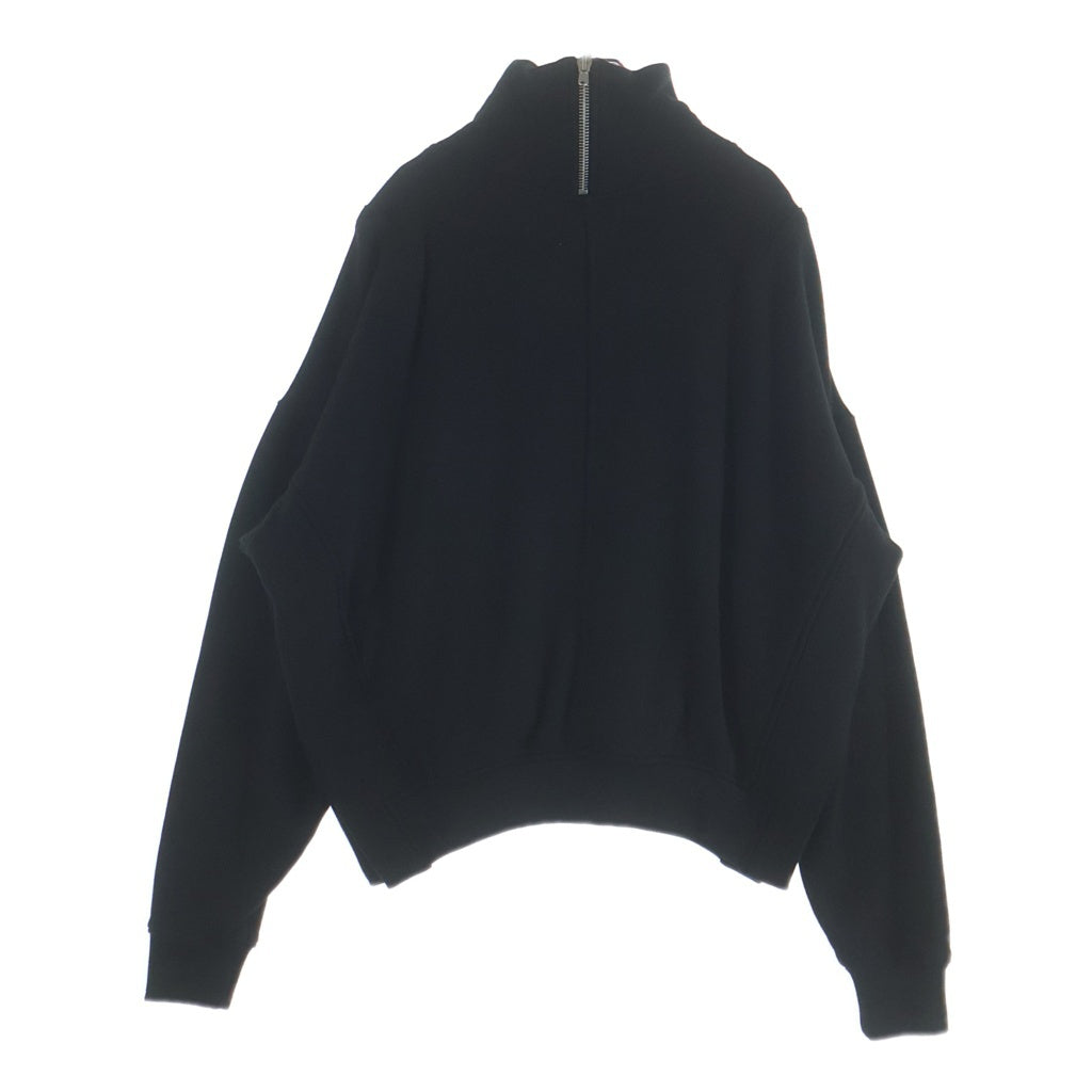 FEAR OF GOD(フィアオブゴッド) FOURTH COLLECTION BACK ZIP SWEAT バックジップ タートルネック長袖スウェットトレーナー ブラック